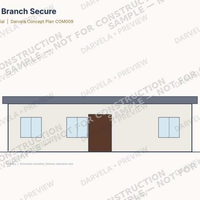 Bank Branch Secure