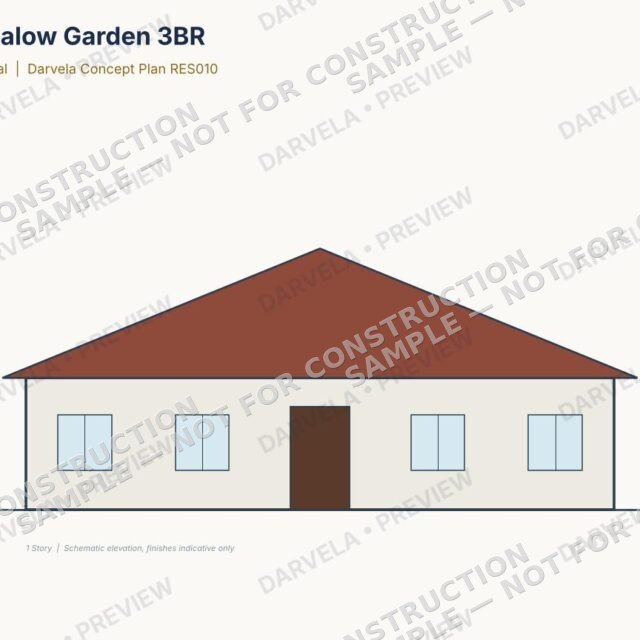 Bungalow Garden 3BR