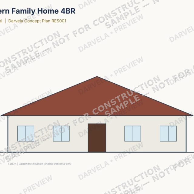 Modern Family Home 4BR