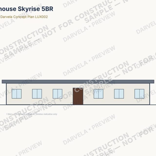 Penthouse Skyrise 5BR