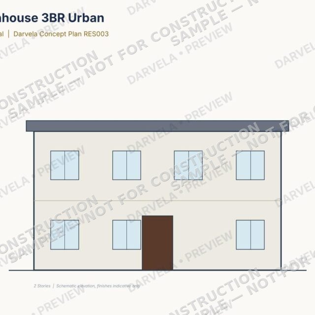 Townhouse 3BR Urban